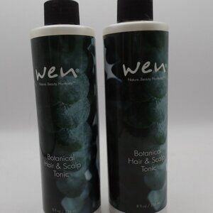 2 X Wen Nature Beauty Harmony NEW Botanical Hair-Scalp Tonic 8 oz/no pump/box